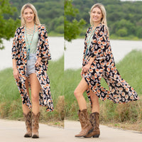 Load image into Gallery viewer, 6661 - Floral Print Duster
