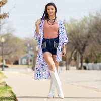 Load image into Gallery viewer, 6700 - Bubble Print Duster
