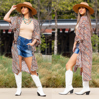 Load image into Gallery viewer, 6714 - Bohemian Duster - Green
