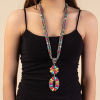 Load image into Gallery viewer, 72601 - Squash Blossom Necklace - Multi
