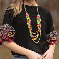 Load image into Gallery viewer, 72655 - Beaded Layered Necklace - Multi
