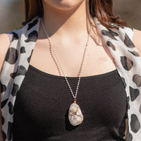 Load image into Gallery viewer, 72818 - Crystal Necklace - White
