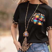 Load image into Gallery viewer, 72896 - Animal Print Necklace - Brown
