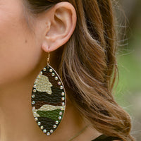 Load image into Gallery viewer, 73844 - Camouflage Earrings
