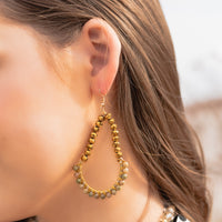 Load image into Gallery viewer, 73883 - Crystal Earrings - Gold
