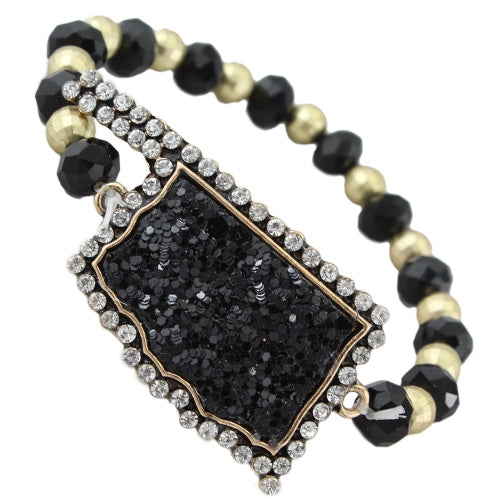 74576 - Glitter Oklahoma Bracelet - Fashion Jewelry Wholesale