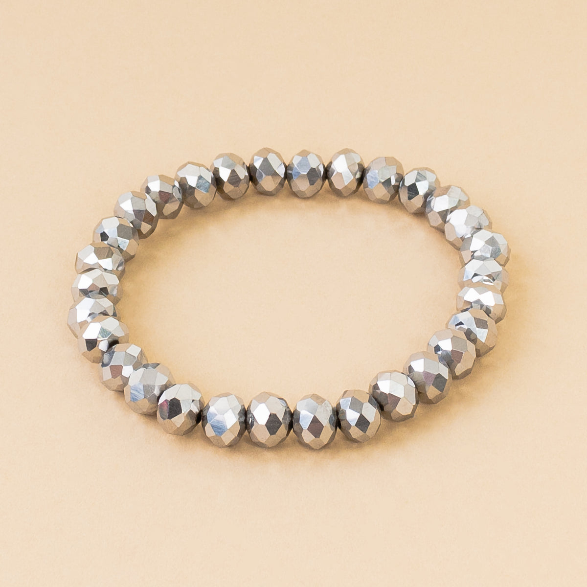 74604 - 11 - Crystal Bracelet - Silver