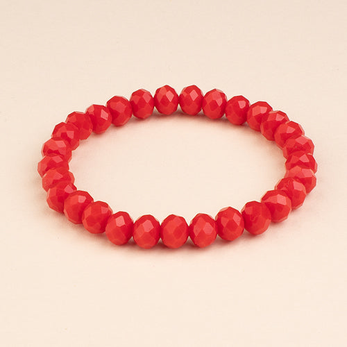 74604-46 - Crystal Bracelet - Red