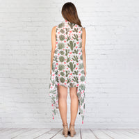 Load image into Gallery viewer, 7904 - Cactus Print Vest
