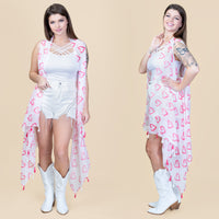 Load image into Gallery viewer, 7906 - Heart Print Vest
