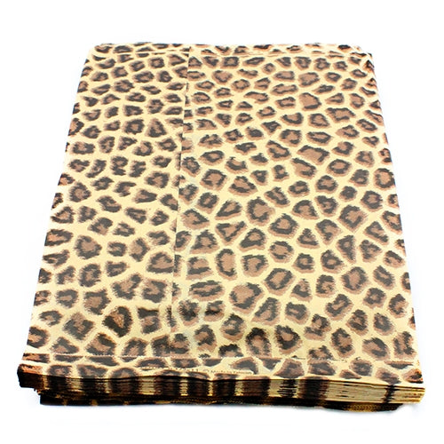 Jewelry Cheetah Print Paper Bags - Fashion Jewelry Wholesale