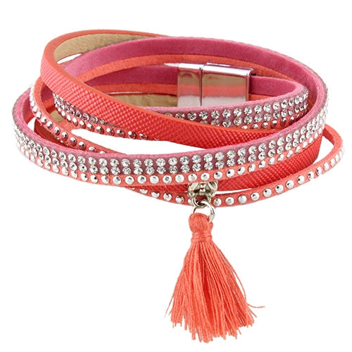 Tassel Layered Bracelet - Fashion Jewelry Wholesale