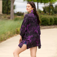 Load image into Gallery viewer, 8917 - Galaxy Print Duster
