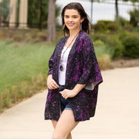 Load image into Gallery viewer, 8917 - Galaxy Print Duster
