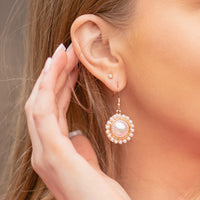 Load image into Gallery viewer, 93059 - Turquoise Earrings - Pearl
