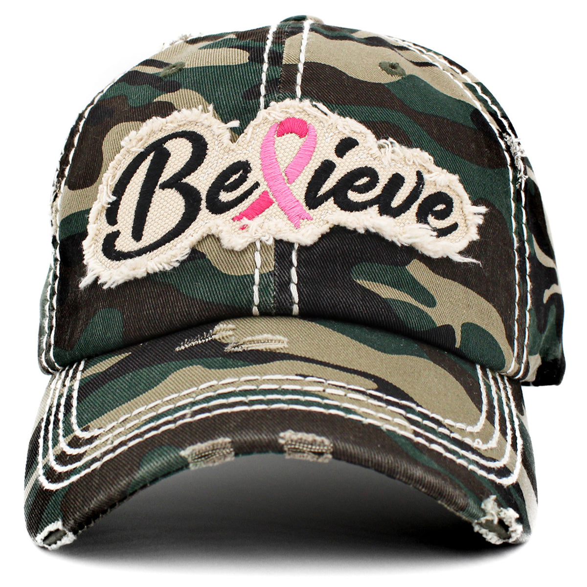 1388 - Believe Hat - Camouflage