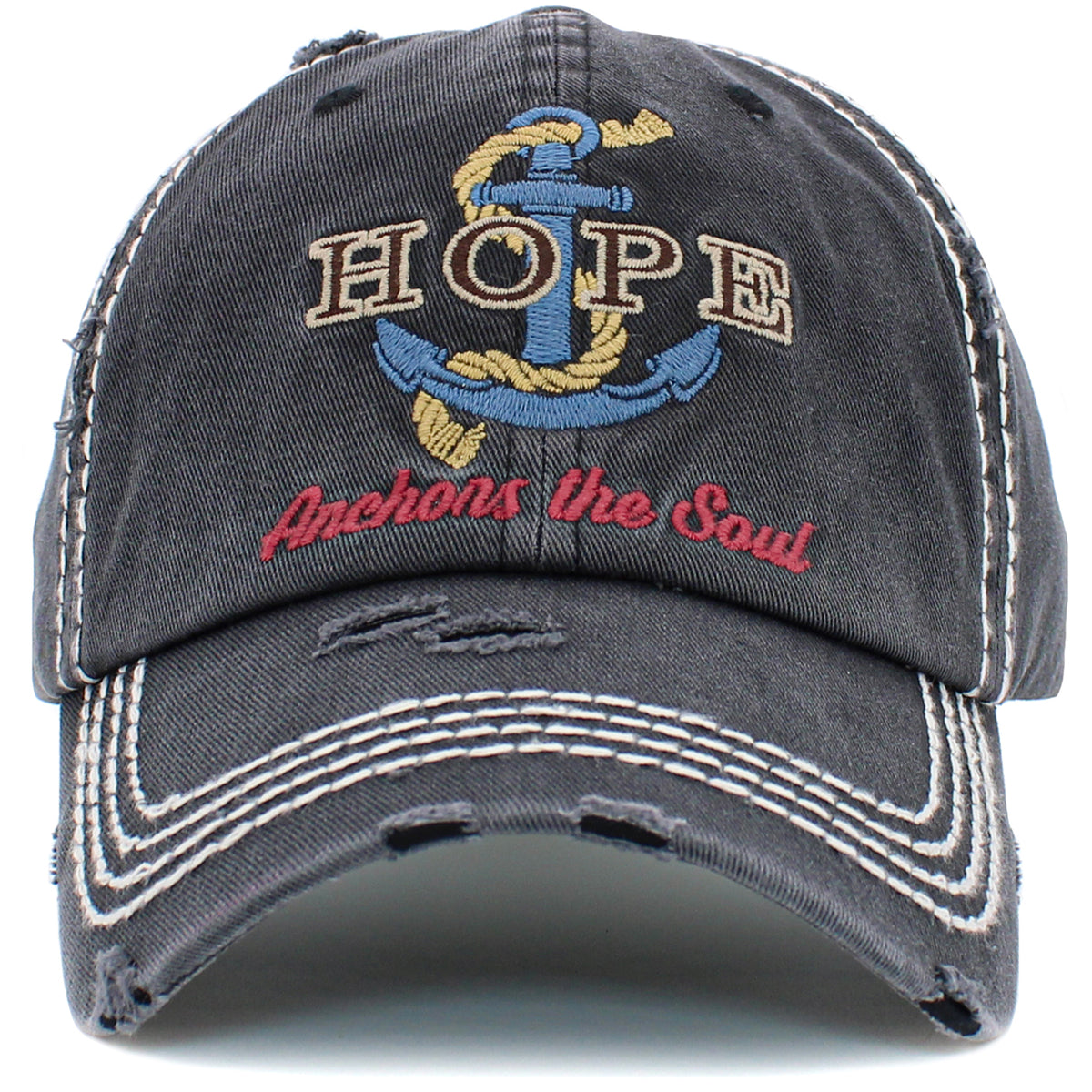 1450 - HOPE Hat - Black