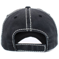 Load image into Gallery viewer, 1456 - SIP Happens Hat - Black
