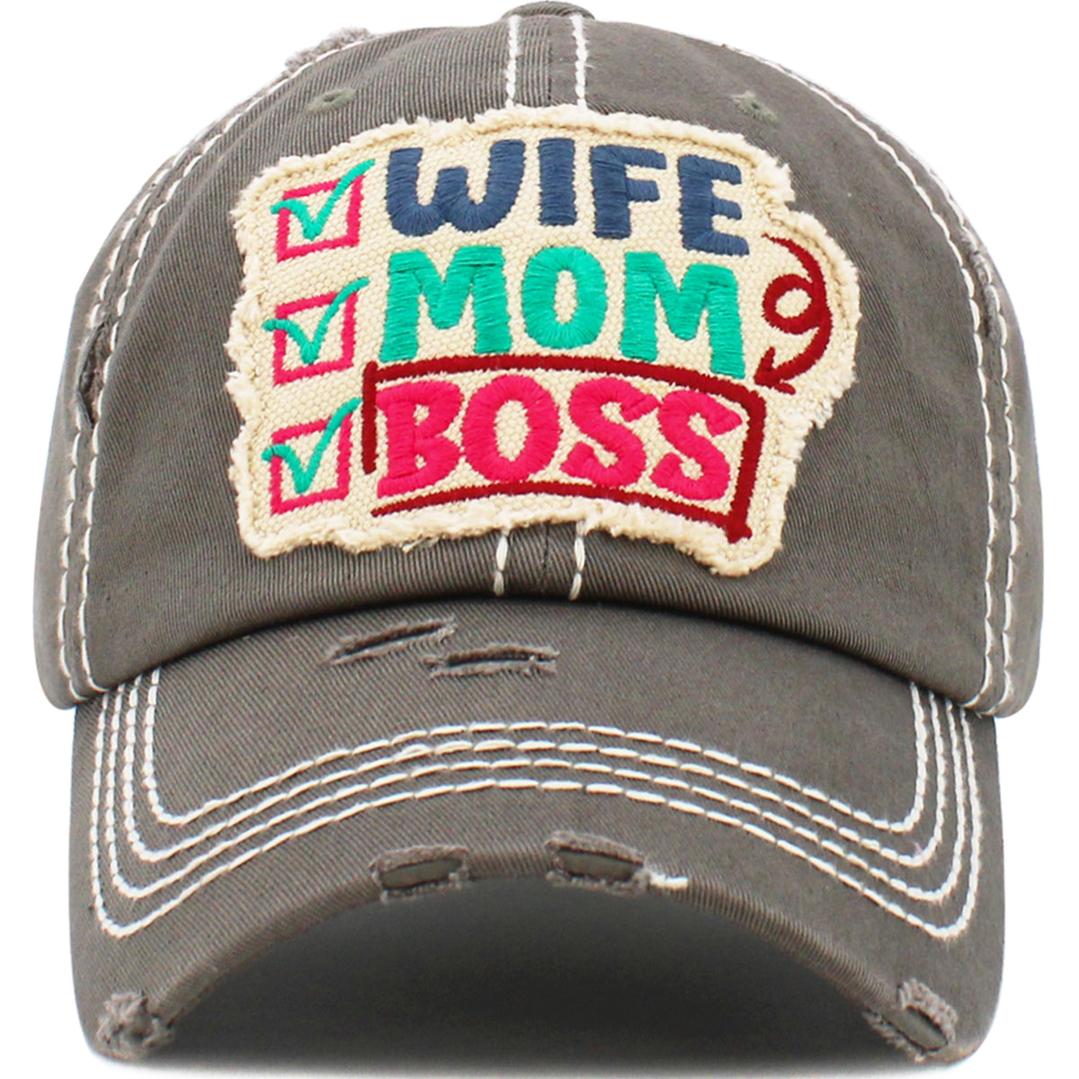 1461 - Wife Mom Boss Hat - Mos