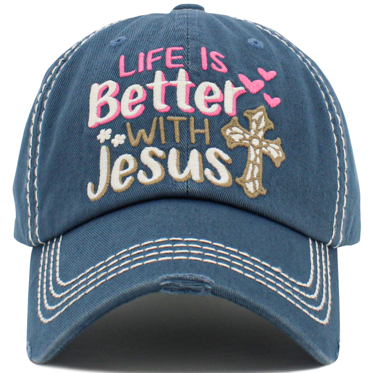 1470 - Life is Better With Jesus Hat