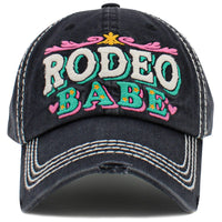 Load image into Gallery viewer, 1480 - Rodeo Babe Hat - Black
