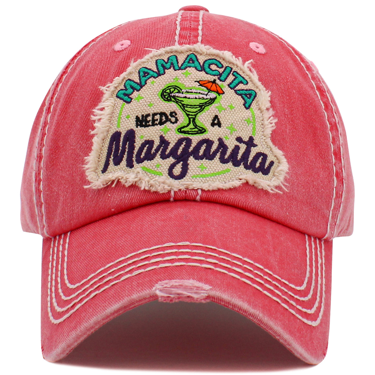 1489 - Mamacita Needs a Margarita Hat - Hot Pink