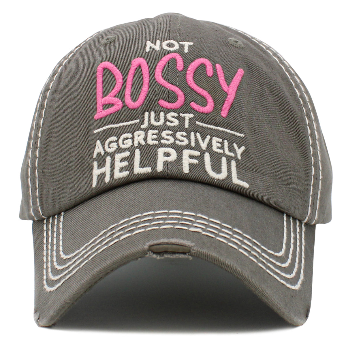 1501 - Not Bossy Just Aggressively Helpful Hat