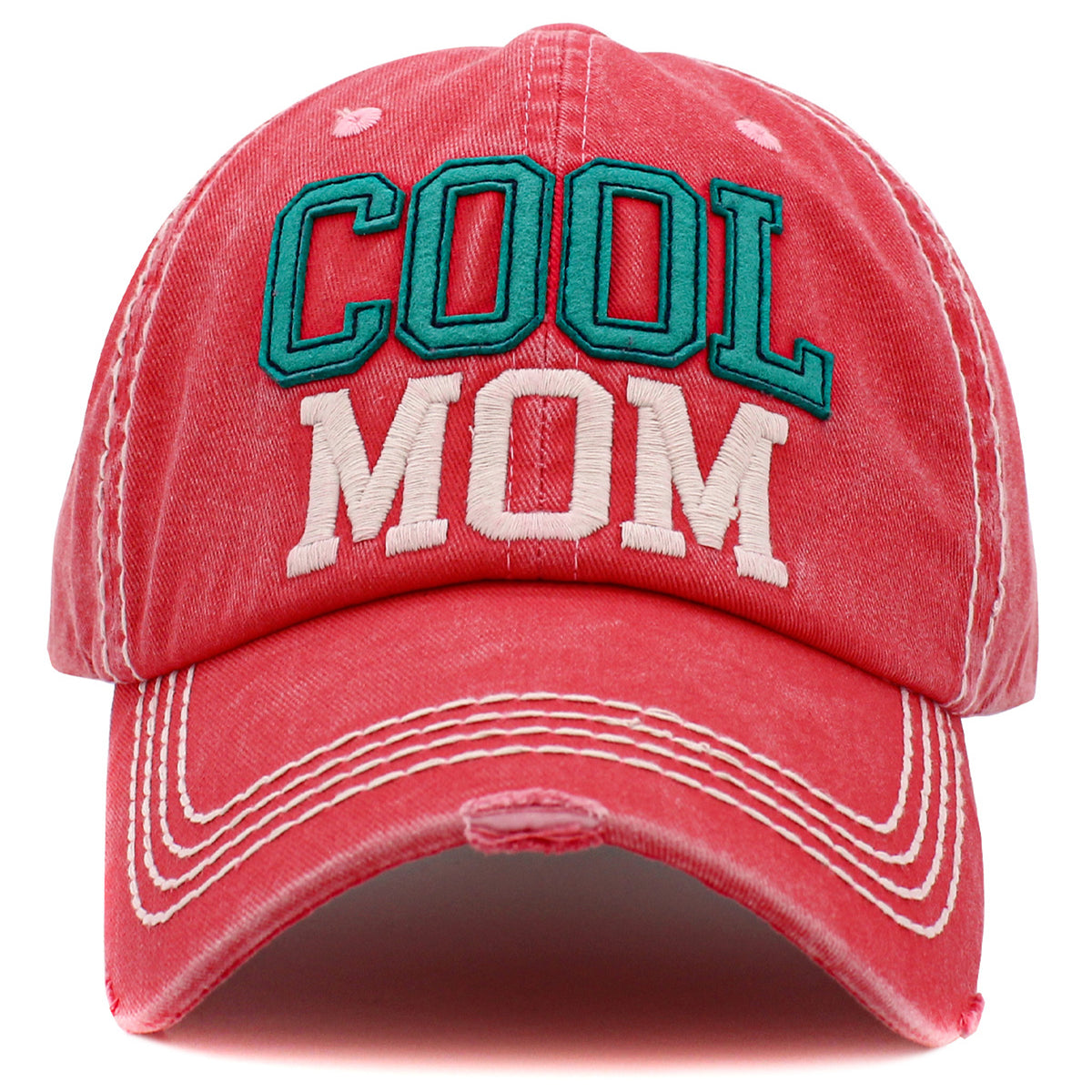 1507 - Cool Mom Hat - Hot Pink