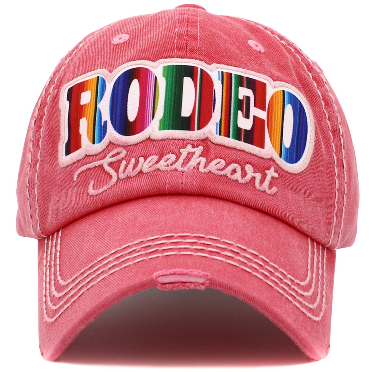 1518 - Rodeo Sweetheart Hat - Hot Pink