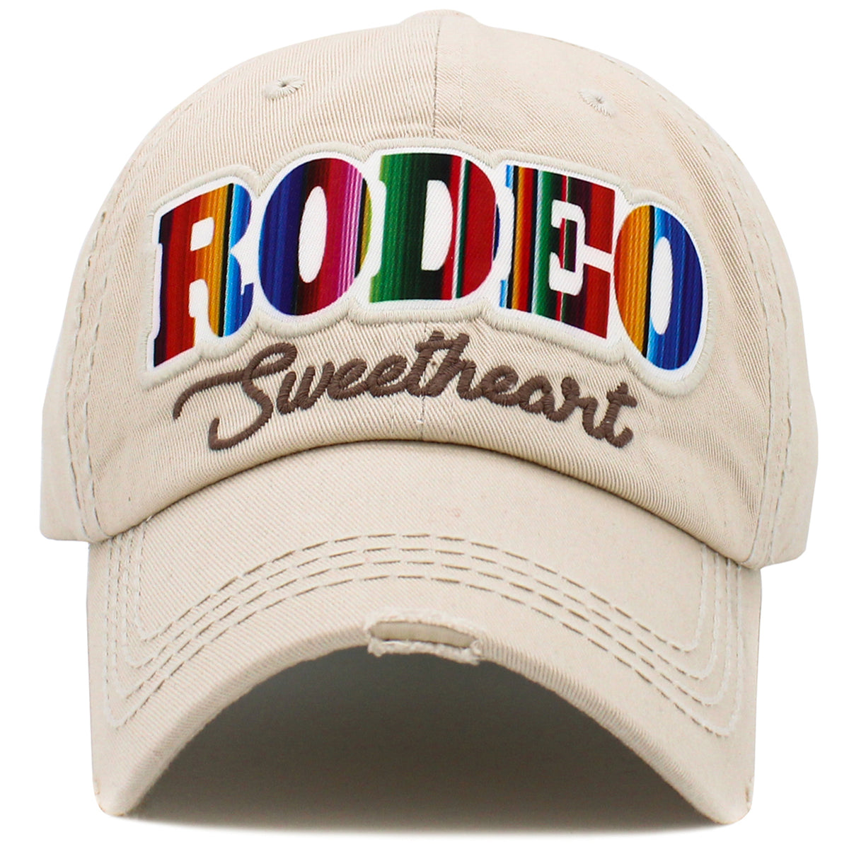 1518 - Rodeo Sweetheart Hat - Stone